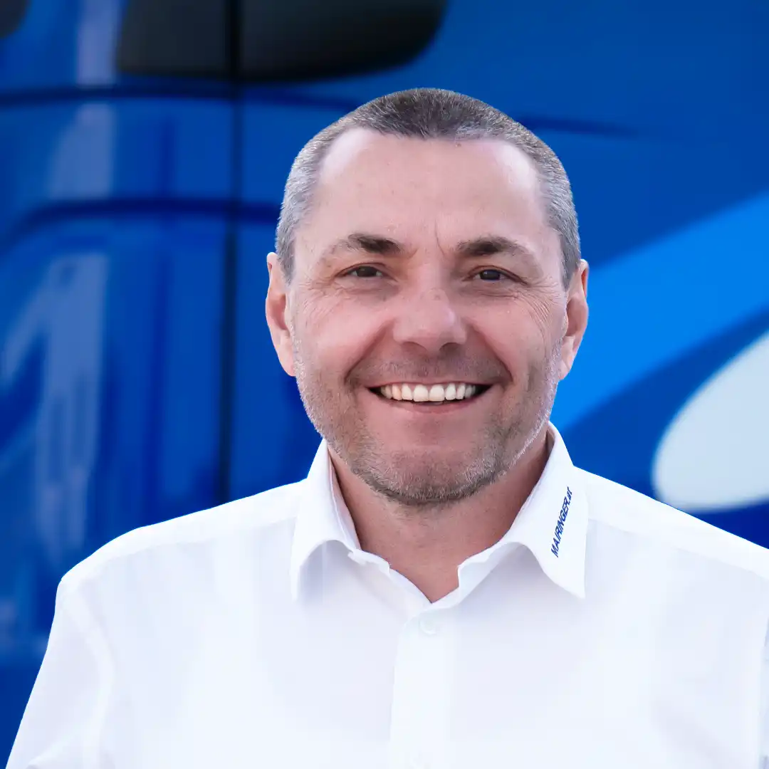 Joachim Mairinger, Geschäftsführer der Mairinger Transport-Logistik GmbH (Portrait)